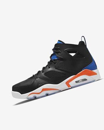 Nike Jordan Flight Club '91 Negros Azul Rey Blancos Naranjas | MX 2501